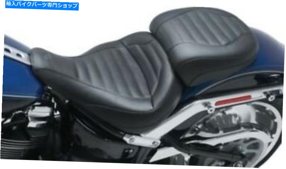 シート マスタングブラックスタンダードツーリング助手席ハーリーM8ソフトティファットボーイ2018+ Mustang Black Standard Touring Passenger Seat Harley M8 Softail Fat Boy 2018+【並行輸入品】｜Us Custom Parts Shop USDM
