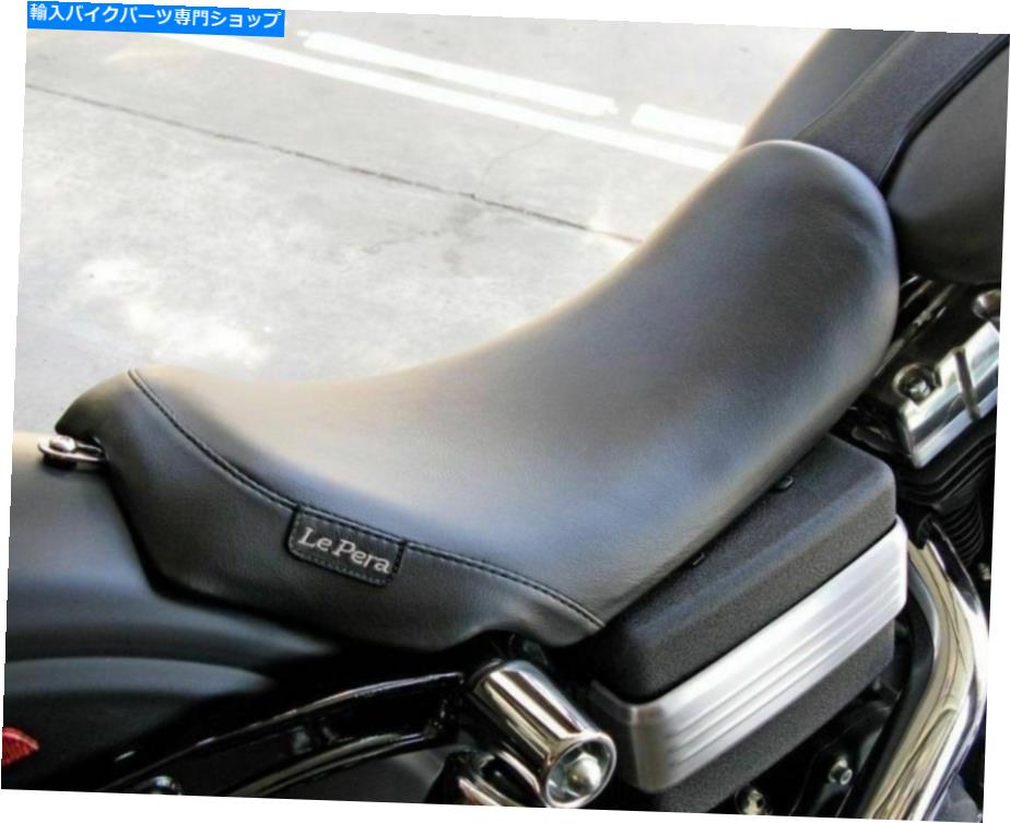 シート Le Pera Lepera Bare Bones Barebones Solo Seat 2006-2017ハーリーダイナのローフィックス Le Pera Lepera Bare Bones Barebones Solo Seat 2006-2017 Harley Dyna Low Profile【並行輸入品】