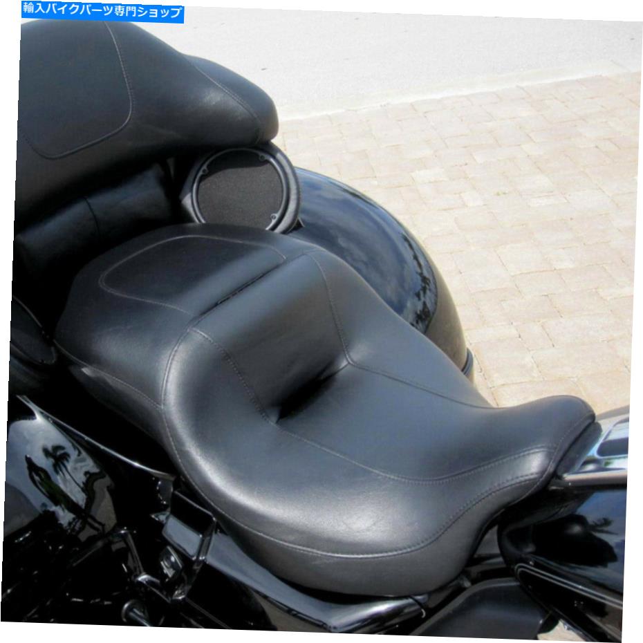 シート ハーレーウルトラクラシックエレクトラグライドCVO 2008アップのライダー＆ドライバーの助手席 Rider & Driver Passenger Seat For Harley Ultra Classic Electra Glide CVO 2008-UP【並行輸入品】