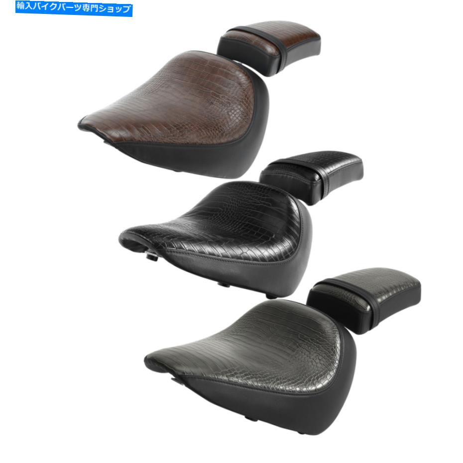 シート ライダードライバーの助手席シートフィットハーレーソフトスタンダードFXST 2018-2021 18-21 Rider Driver Passenger Seat Fit For Harley Softail Standard FXST 2018-2021 18-21【並行輸入品】