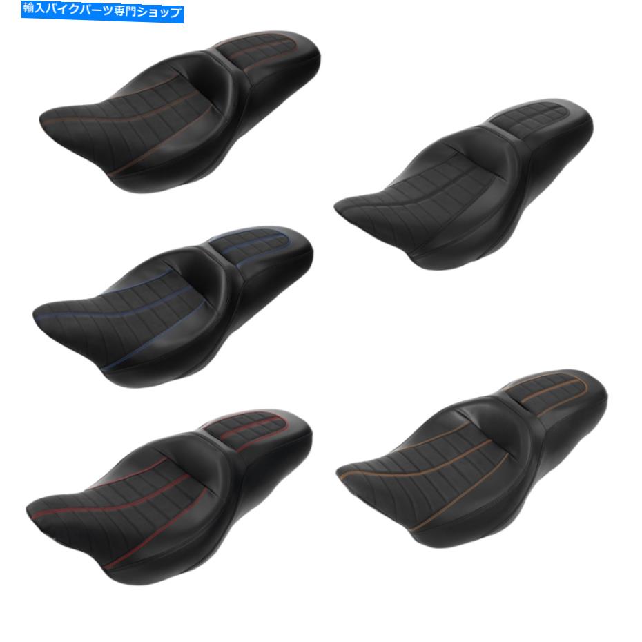 シート 運転席旅客座席フィットCVOカスタムElectra Glide 09-21 2018 Driver Passenger Seat Fit For Harley Touring CVO Custom Electra Glide 09-21 2018【並行輸入品】
