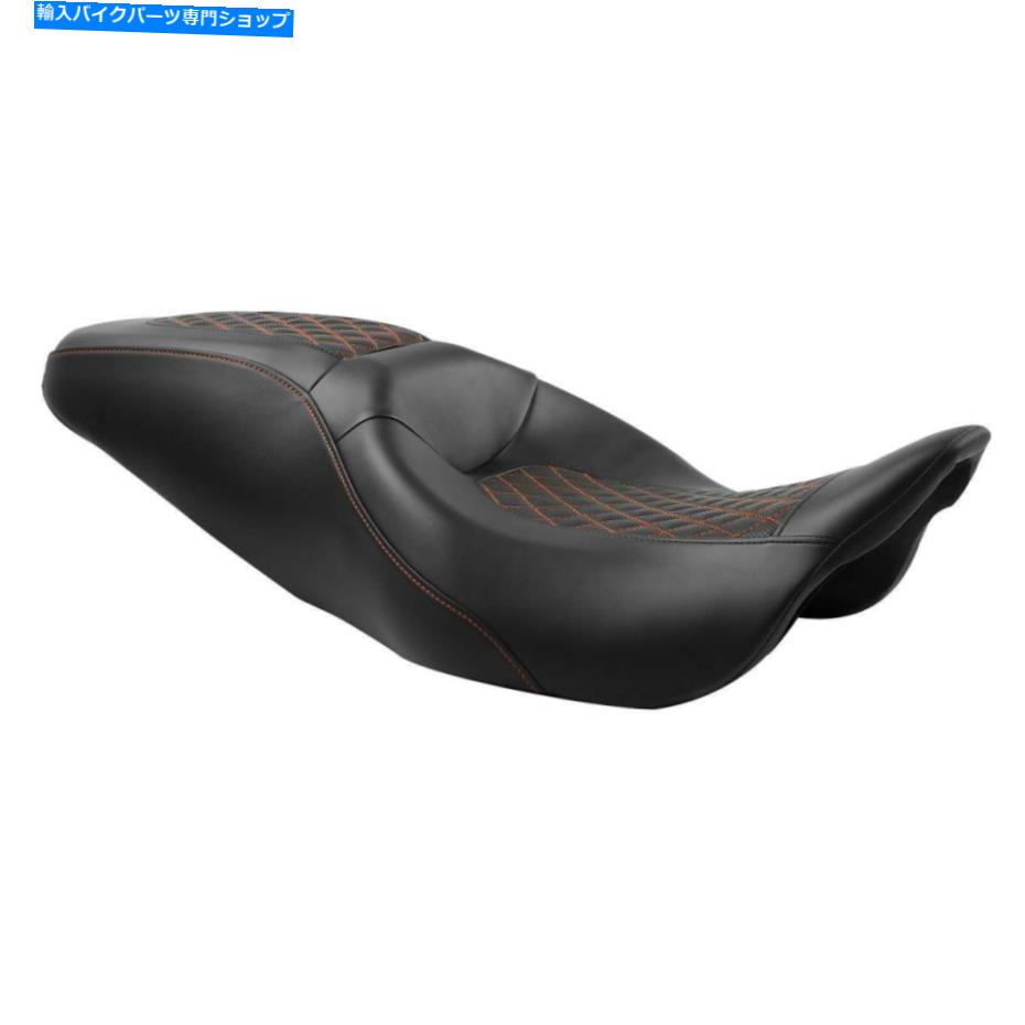 シート ハーレーツーリングElectra Street Road Glide 2009-2021のための運転席旅客席フィット Driver Passenger Seat Fit For Harley Touring Electra Street Road Glide 2009-2021【並行輸入品】｜Us Custom Parts Shop USDM