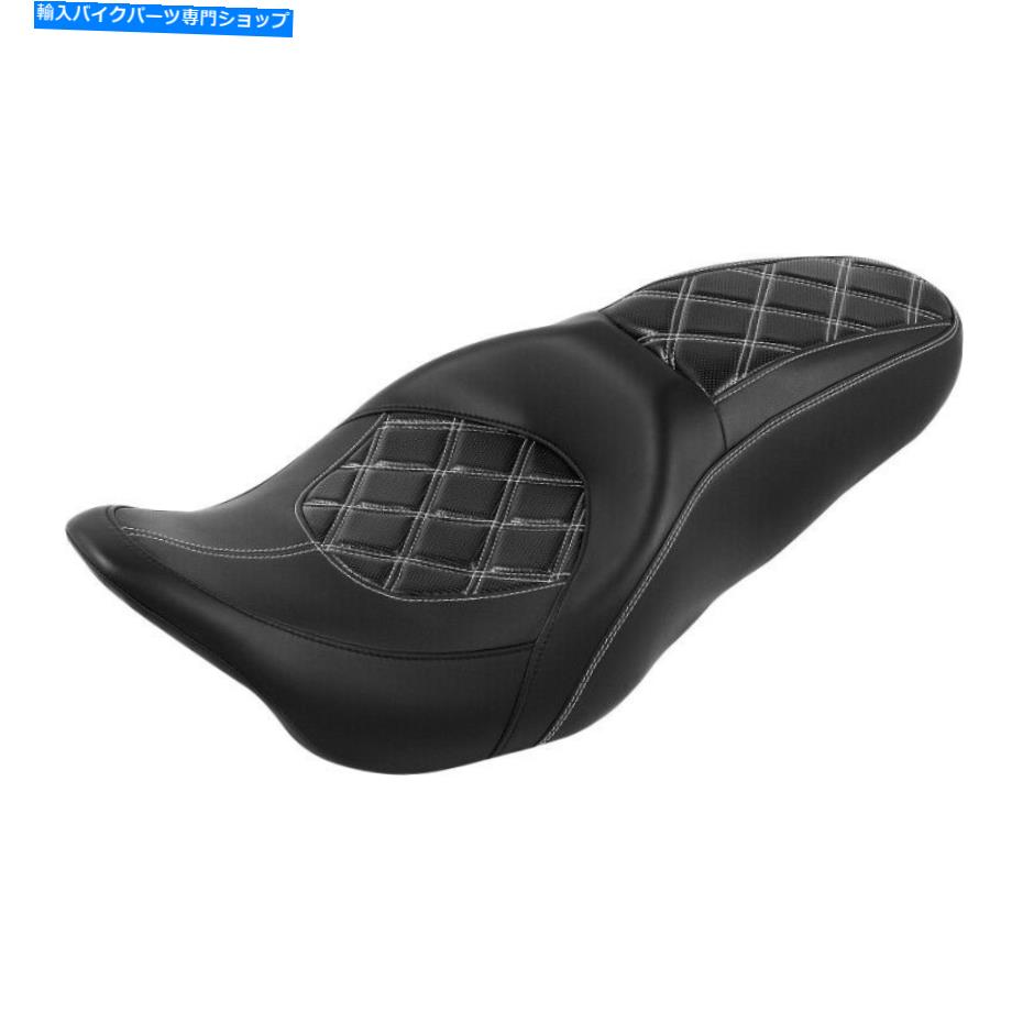 シート ドライバー＆旅客席フィットハーレーツーリングロードキングエレクトラグライド09-21 10 Driver & Passenger Seat Fit For Harley Touring Road King Electra Glide 09-21 10【並行輸入品】