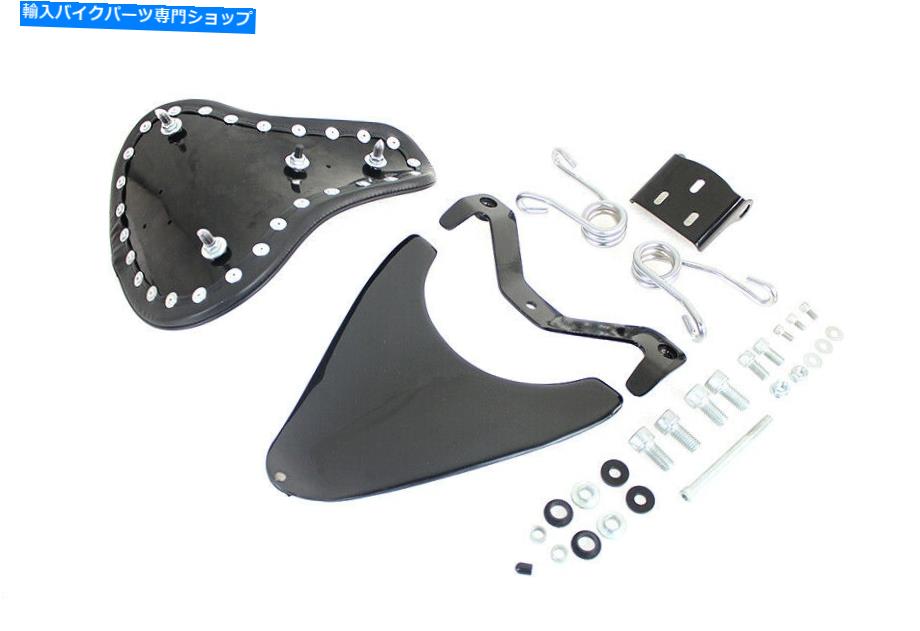 シート ハーレーXL用スプリングマウントベイススムーズソロシートキット Spring Mount Bates Smooth Solo Seat Kit for Harley XL【並行輸入品】