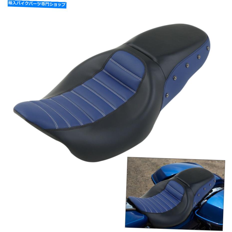 シート ハーレーツーリングエレクトラロードグライド2009-2021 2016のための運転席旅客座席フィット Driver Passenger Seat Fit For Harley Touring Electra Road Glide 2009-2021 2016【並行輸入品】｜Us Custom Parts Shop USDM