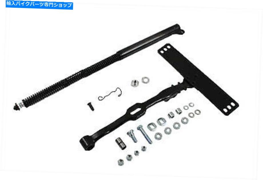 シート ブラックレプリカシートポストとTキットフィットハーレーダビッドソン Black Replica Seat Post and T Kit fits Harley-Davidson【並行輸入品】