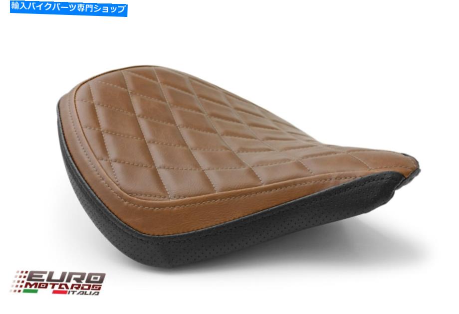シート Luimotoヴィンテージダイヤモンドシートカバー3勝利ボバー2017-2018のための3色のオプション Luimoto Vintage Diamond Seat Cover 3 Color Options For Triumph Bobber 2017-2018【並行輸入品】