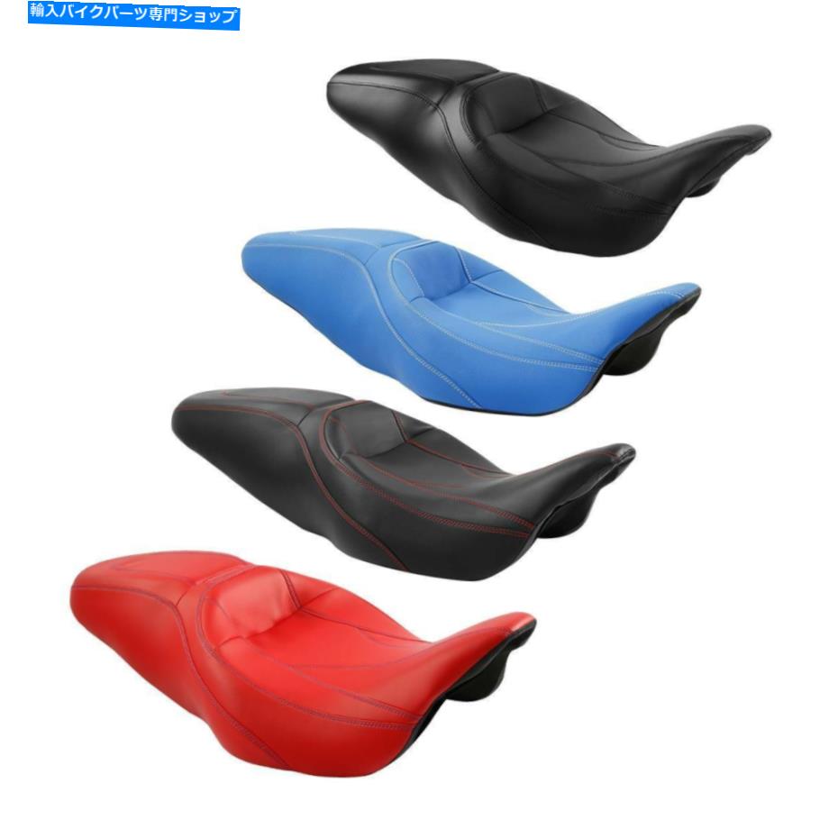 シート ハーレー＆旅客席のための運転席のための道路キングストリートグライドFlhx 2009-2020 Driver & Passenger Seat For Harley Touring Road King Street Glide FLHX 2009-2020【並行輸入品】