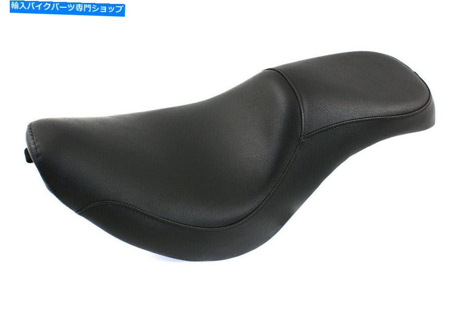 シート スムージーサドルシートブラックNaugahydeはハーレー - ダビッドソンにフィットします Smoothie Saddle Seat Black Naugahyde fits Harley-Davidson【並行輸入品】|Us Custom Parts Shop USDM