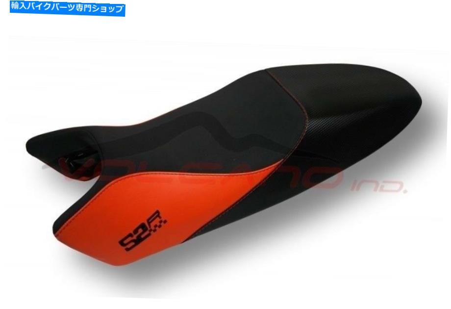 シート Ducati Monster 1994 - 2007火山デザインセルシートカバーアンチスリップブラック+ロゴ Ducati Monster 1994 - 2007 Volcano design sella Seat cover Anti slip black +logo【並行輸入品】