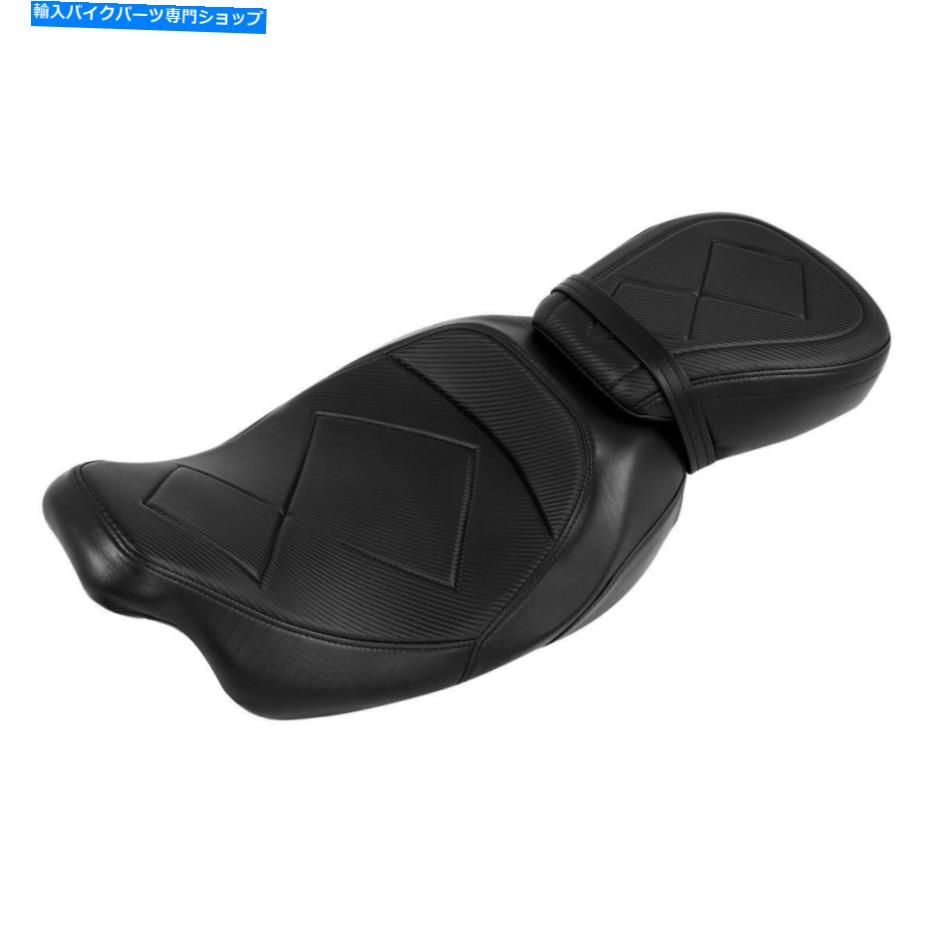 シート CVO Street Road Glide 2009-2021のための運転手＆旅客席フィット Driver & Passenger Seat Fit For Harley Touring CVO Street Road Glide 2009-2021【並行輸入品】