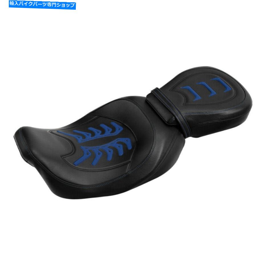 シート ハーレーツーリングロードグライドフロリドの2ピースドライバ旅客シートフィット09-21 11 Two Piece Driver Passenger Seat Fit For Harley Touring Road Glide FLTRX 09-21 11【並行輸入品】