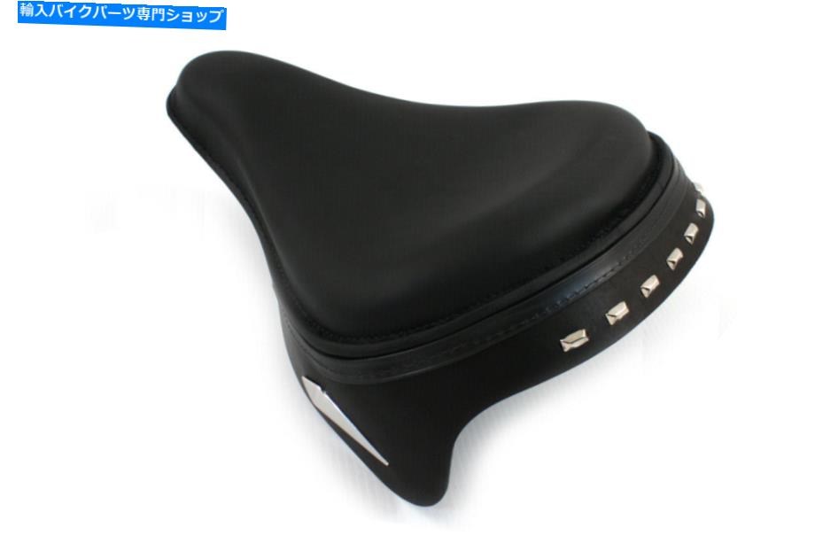 シート ブラックレザーメトロ警察ソロシートフィットハーレーダビッドソン Black Leather Metro Police Solo Seat fits Harley-Davidson【並行輸入品】