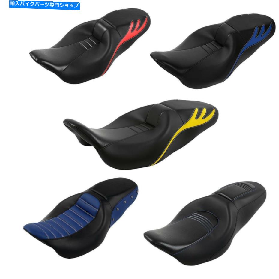 シート ワンピース運転席のためのハーレーツーリングロードグライドキング2009-2020アメリカ One Piece Driver Passenger Seat For Harley Touring Road Glide King 2009-2020 US【並行輸入品】