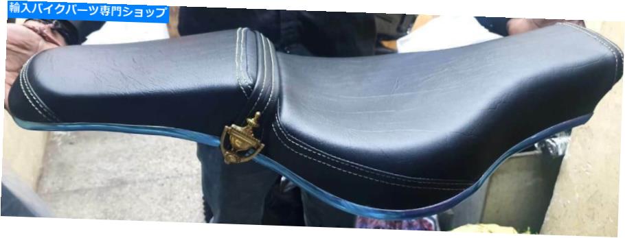 シート ロイヤルエンフィールドインターセプター650のためのカスタマイズスリムライダー&ピリオンシートブラックフィット Customised Slim Rider & Pillion Seat Black Fit For Royal Enfield Interceptor 650【並行輸入品】