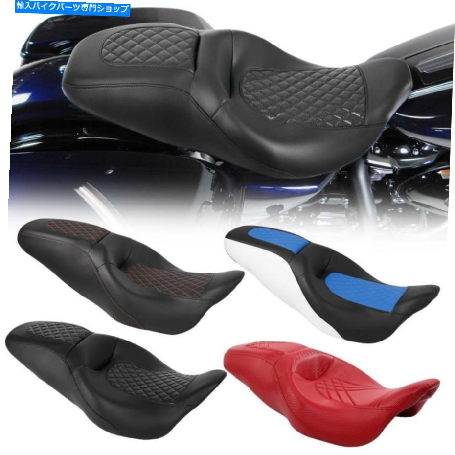 シート ハーレーエレクトロロードグライド2009-2020のライダードライバー旅客リアシートフィット Rider Driver Passenger Rear Seat Fit For Harley Electra Road Glide 2009-2020【並行輸入品】｜Us Custom Parts Shop USDM