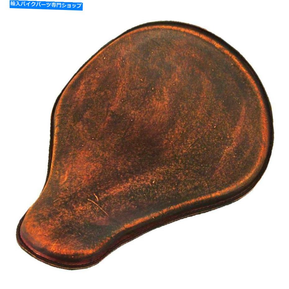 シート スプリングソロシートチョッパースポーツスターハーレーチョッパー12x13 "201ブラウンディスプレッサレザー Spring Solo Seat Chopper Sportster Harley Chopper 12x13" 201 Brown Dist Leather【並行輸入品】|Us Custom Parts Shop USDM