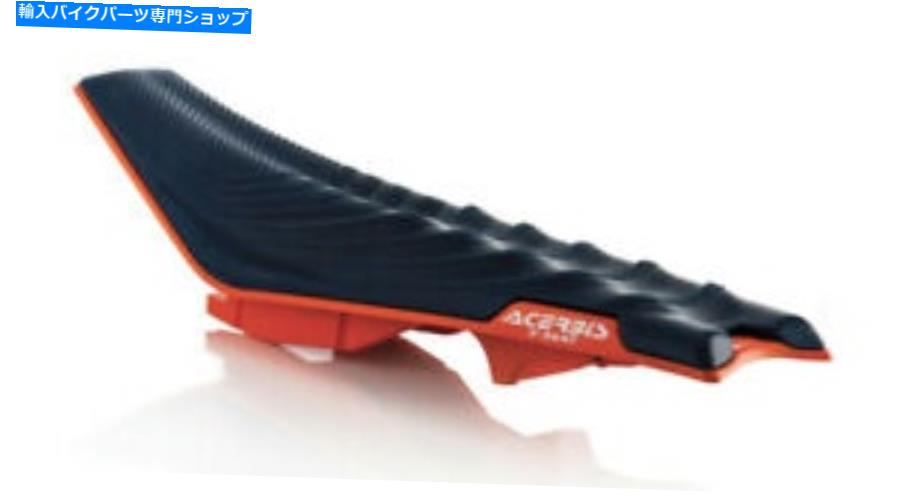 シート Acerbis 2449741454 xシートブルー/オレンジMXモト汚れ Acerbis 2449741454 X Seat Blue/Orange MX Moto Dirtbike【並行輸入品】