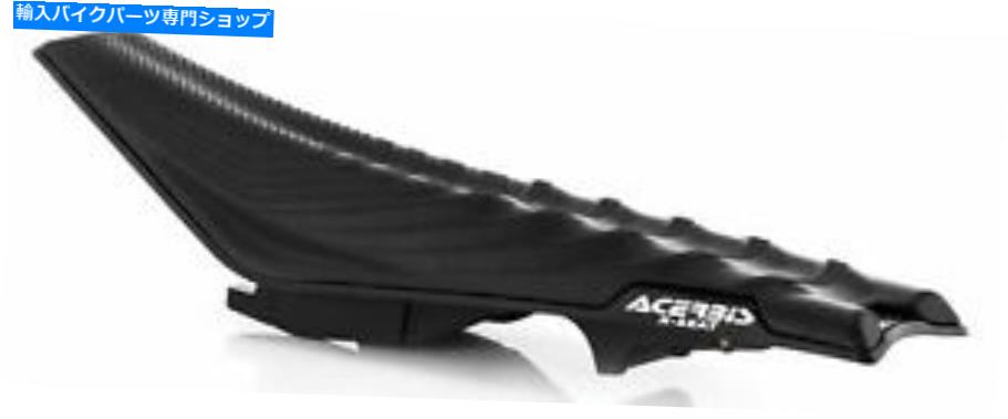 シート Acerbis 2449741401 xシートブラック/ブラックMX Moto Dirtbike Acerbis 2449741401 X Seat Black/Black MX Moto Dirtbike【並行輸入品】