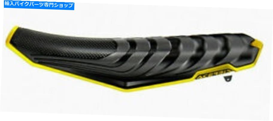 シート Acerbis 2686571040 Xシートブラック/イエローMX MOTO DIRTBIKE Acerbis 2686571040 X Seat Black/Yellow MX Moto Dirtbike【並行輸入品】