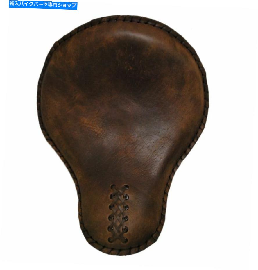 シート 高品質のLa Rosa 16 "Bad Ass Solo Seat Rustic Brown - 無地牛革レザー High Quality La Rosa 16" BAD ASS SOLO SEAT RUSTIC BROWN - PLAIN COWHIDE LEATHER【並行輸入品】|Us Custom Parts Shop USDM
