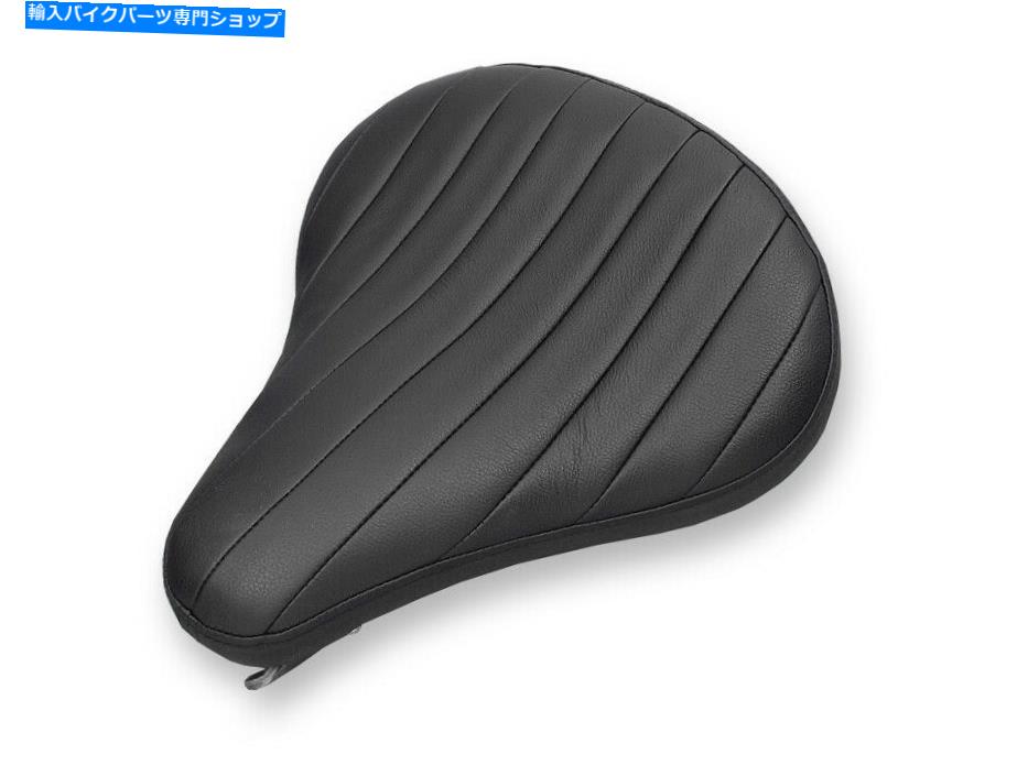 シート ベイツスタイルブラックレザーシートキットフィットハーレーダビッドソン Bates Style Black Leather Seat Kit fits Harley-Davidson【並行輸入品】