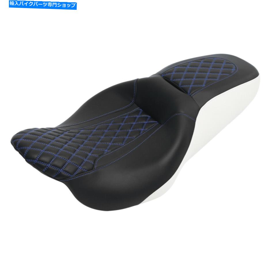 シート ワンピース運転ライダー旅客シートフィットハーレーCVOストリートグライド09- One Piece Driver Rider Passenger Seat Fit For Harley CVO Street Glide 09-Later【並行輸入品】