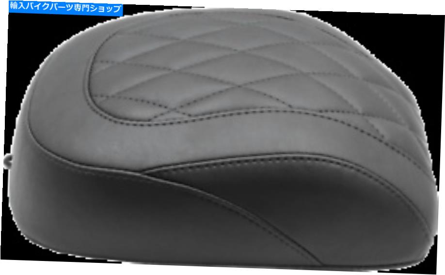シート マスタングワイドトリプルソロシートブラックダイヤモンドリア - ピリオンパッド83063 Mustang Wide Tripper Solo Seat Black Diamond Rear - Pillion Pad 83063【並行輸入品】