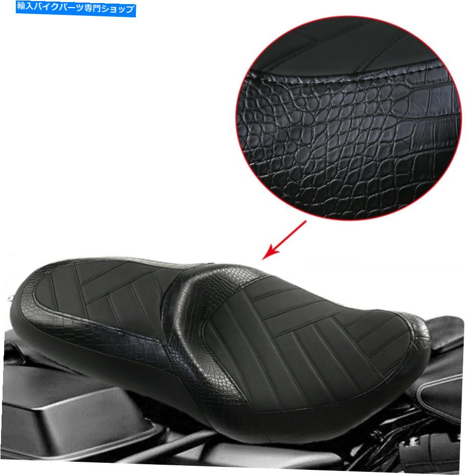 シート ハーレーストリートグライドロードキング警察のためのドライバー旅客の2つの上の座席08-21 Driver Passenger Two Up Seat For Harley Street Glide Road King Police FLHP 08-21【並行輸入品】 54,284円