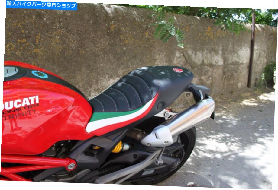 シート Ducati Monster 696 796 1100 Tappezzeria Italia快適な泡シートカバートリコロール Ducati Monster 696 796 1100 Tappezzeria Italia Comfort Foam Seat Cover Tricolor【並行輸入品】｜Us Custom Parts Shop USDM