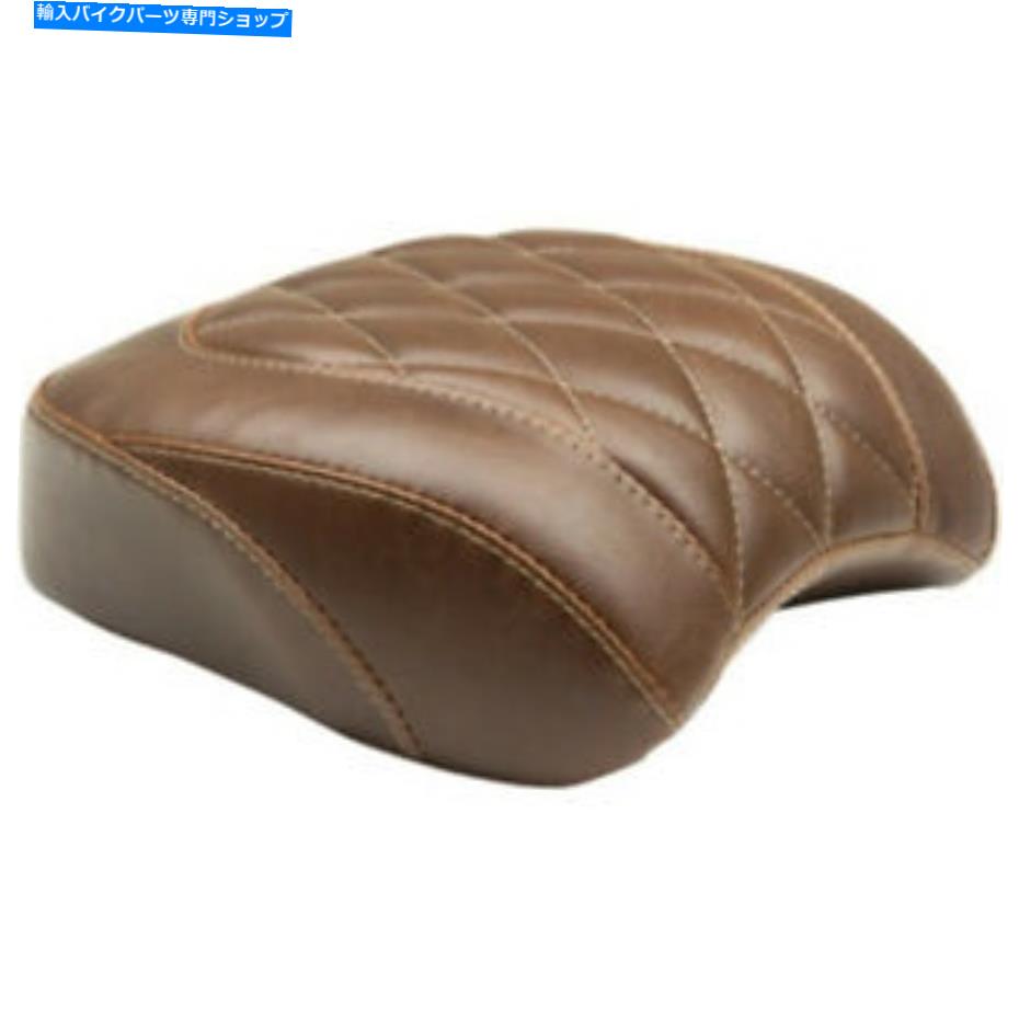 シート マスタングワイドトリッパーブラウンリアの助手席ダイヤモンドハーレーソフトFXFB 18 + Mustang Wide Tripper Brown Rear Passenger Seat Diamond Harley Softail FXFB 18+【並行輸入品】|Us Custom Parts Shop USDM