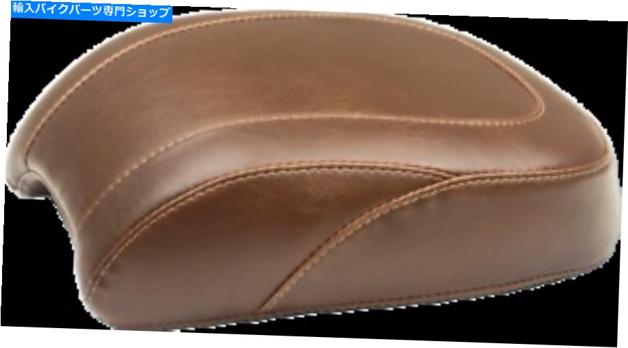 シート マスタングワイドトリプターソロシートブラウンステッチリア - ピリオンパッド83051 Mustang Wide Tripper Solo Seat Brown Stitched Rear - Pillion Pad 83051【並行輸入品】|Us Custom Parts Shop USDM
