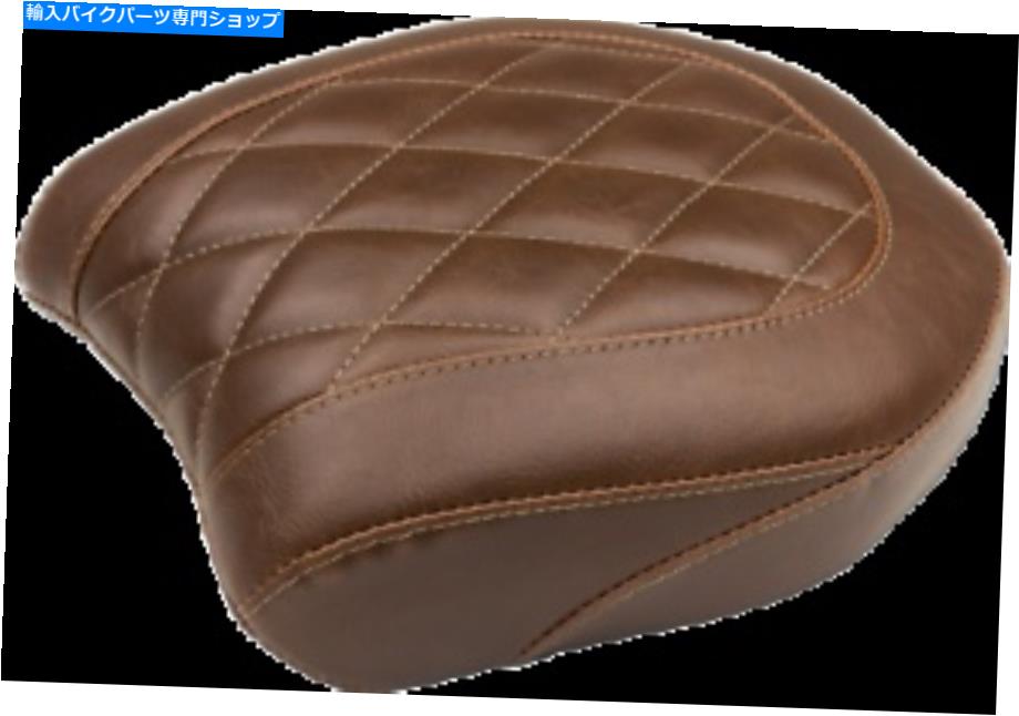 シート マスタングワイドトリプルソロシートブラウンダイヤモンドリア - ピリオンパッド75044 Mustang Wide Tripper Solo Seat Brown Diamond Rear - Pillion Pad 75044【並行輸入品】