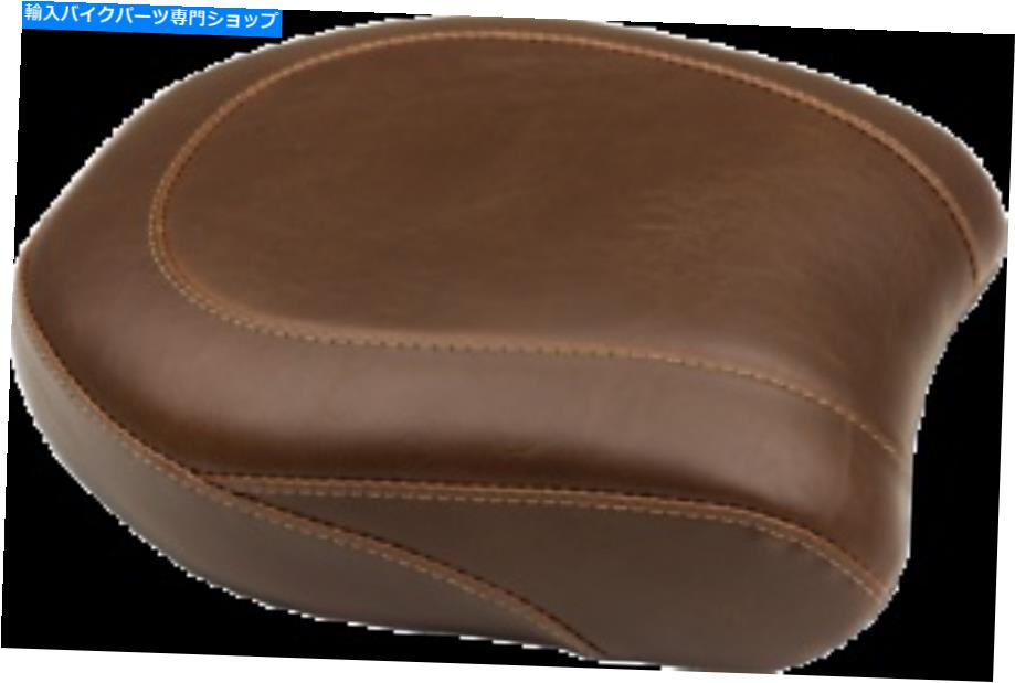 シート マスタングワイドトリプルソロシートブラウンスムーズリア - ピリオンパッド75035 Mustang Wide Tripper Solo Seat Brown Smooth Rear - Pillion Pad 75035【並行輸入品】