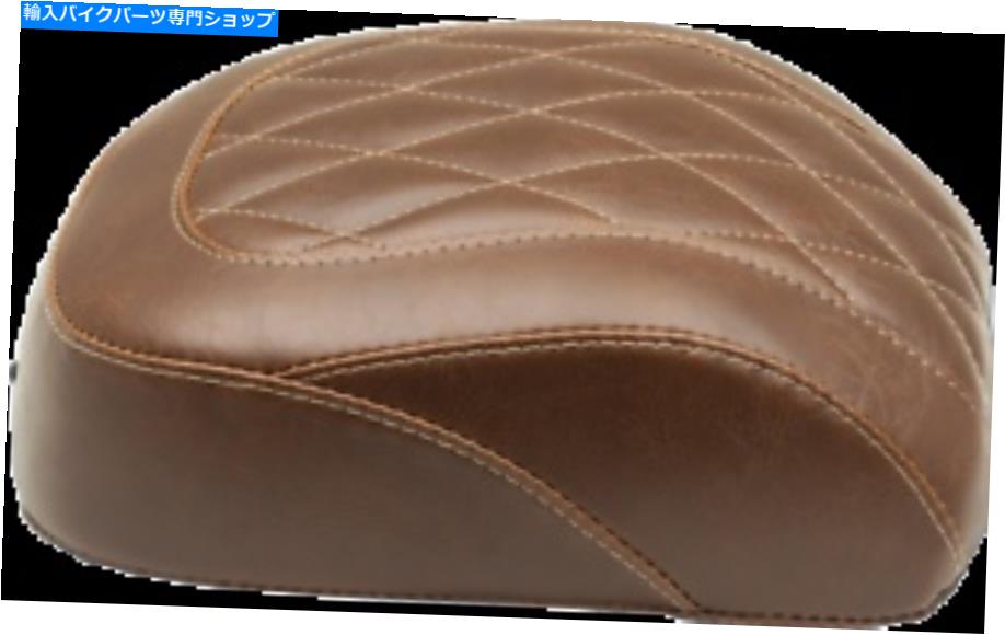 シート マスタングワイドトリッパーソロシートブラウンダイヤモンドリア - ピリオンパッド83060 Mustang Wide Tripper Solo Seat Brown Diamond Rear - Pillion Pad 83060【並行輸入品】