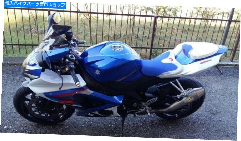 シート スズキGSX-R 1000 2007-2008デザイン火山シートカバーアンチスリップブルーS003C Suzuki GSX-R 1000 2007-2008 design Volcano Seat cover Anti slip Blue s003c【並行輸入品】