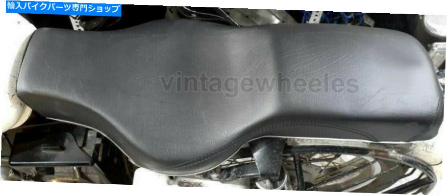 シート クッションデュアルスリムライダー旅客シートブラックフィットロイヤルエンフィールドインターセプター650 Cushioned Dual Slim Rider Passenger Seat Black Fit Royal Enfield Interceptor 650【並行輸入品】