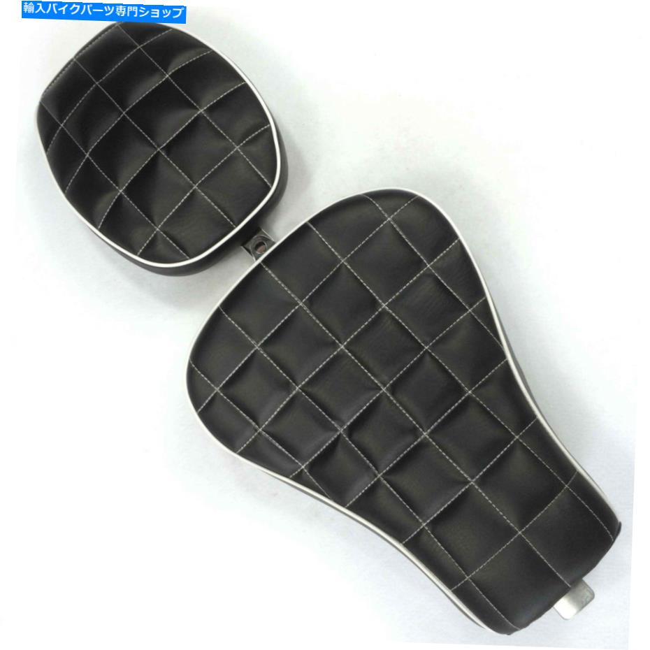 シート 2010-2015ハーレーXL1200X x 48 x 72のための前部バックドライバーPSSengerキットレザーシート Front Back Driver Pssenger Kit Leather Seat For 2010-2015 Harley XL1200X X48 X72【並行輸入品】｜Us Custom Parts Shop USDM