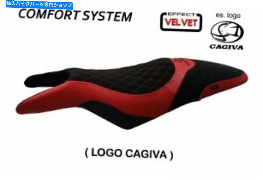シート Cagiva Raptor 650 1000 Tappezzeria Italia Ennisコンフォートメモリフォームシートカバー Cagiva Raptor 650 1000 Tappezzeria Italia Ennis Comfort Memory Foam Seat Cover【並行輸入品】