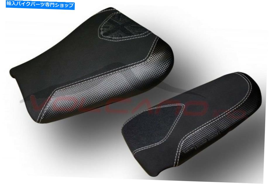 シート Triumph Speed Triple 955 2002-2004デザイン火山シートカバーアンチブラックT022C Triumph Speed Triple 955 2002-2004 design Volcano Seat cover Anti Black t022c【並行輸入品】