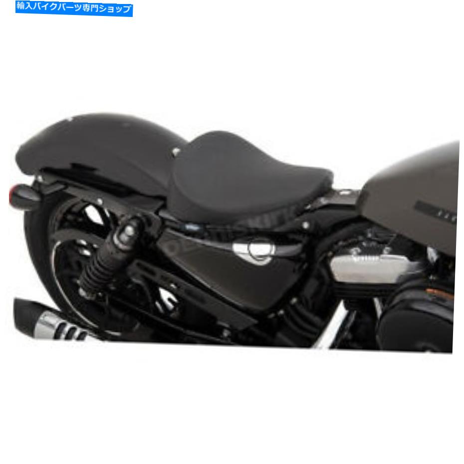 シート ドラッグスペシャリブラックボバースタイルスムースビニールソロシート - 0804-0737 Drag Specialties Black Bobber-Style Smooth Vinyl Solo Seat - 0804-0737【並行輸入品】｜Us Custom Parts Shop USDM