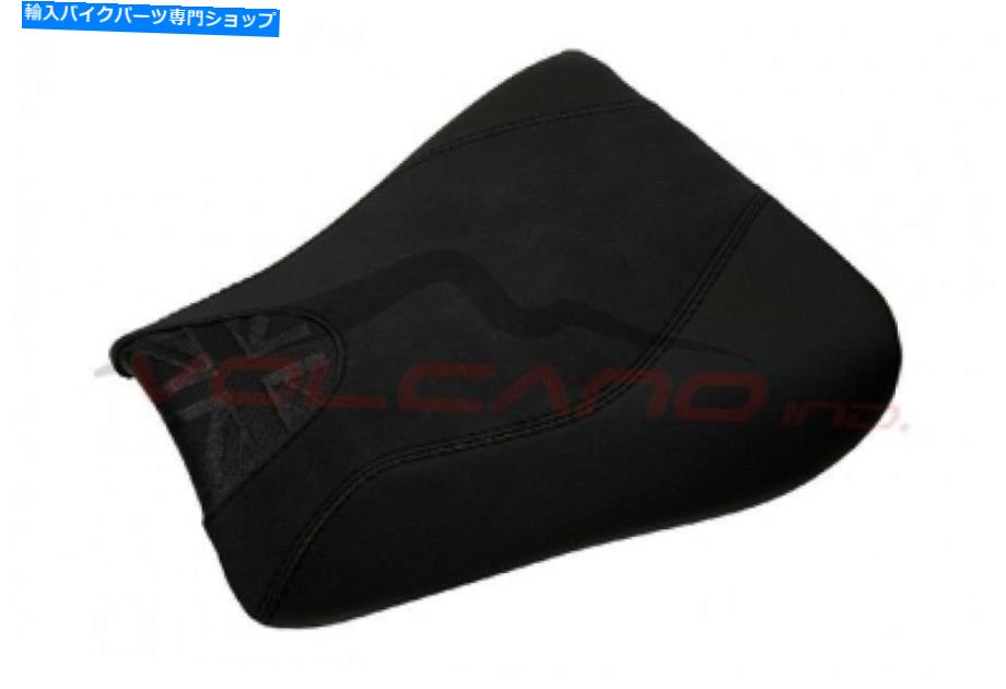 シート Triumph Speed Triple 955 2002-2004デザイン火山シートカバーアンチブラックT017C Triumph Speed Triple 955 2002-2004 design Volcano Seat cover Anti Black t017c【並行輸入品】