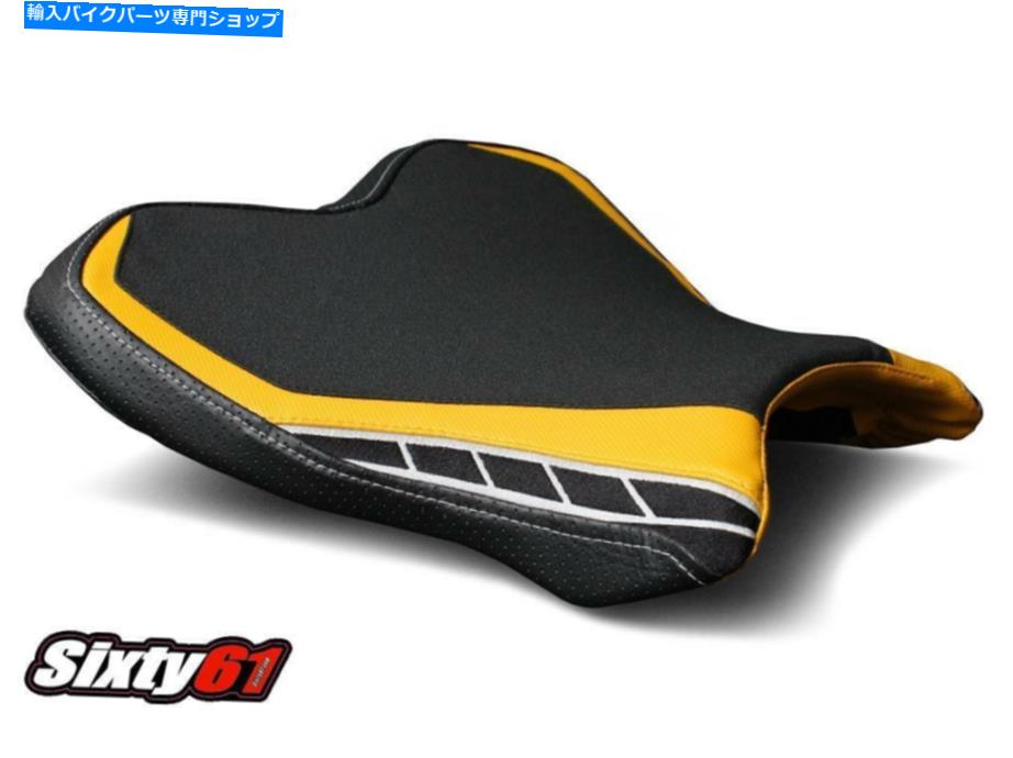 シート ヤマハR1シートカバー2015-2018 2019 2020ブラックイエロールイモトフロント記念日 Yamaha R1 Seat Cover 2015-2018 2019 2020 Black Yellow Luimoto Front Anniversary【並行輸入品】｜Us Custom Parts Shop USDM
