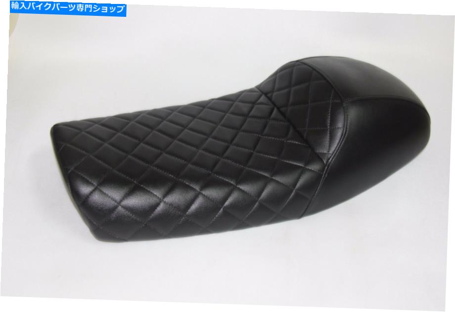 シート 2014-2018 Yamaha SR400ソロのロープロファイルカフェレーサーのオートバイシートコードコード：D4288 2014-2018 Yamaha SR400 solo low profile cafe racer motorcycle seat CODE: D4288【並行輸入品】