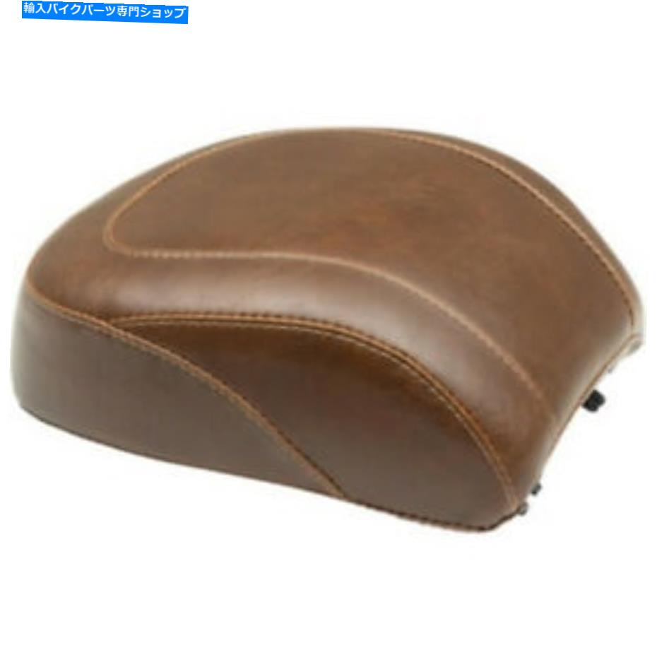 シート マスタングブラウン滑らかリア助手席パッドハーレーソフト太った太った男の子FLFB 18+ Mustang Brown Smooth Rear Passenger Seat Pad Harley Softail Fat Boy FLFB 18+【並行輸入品】|Us Custom Parts Shop USDM