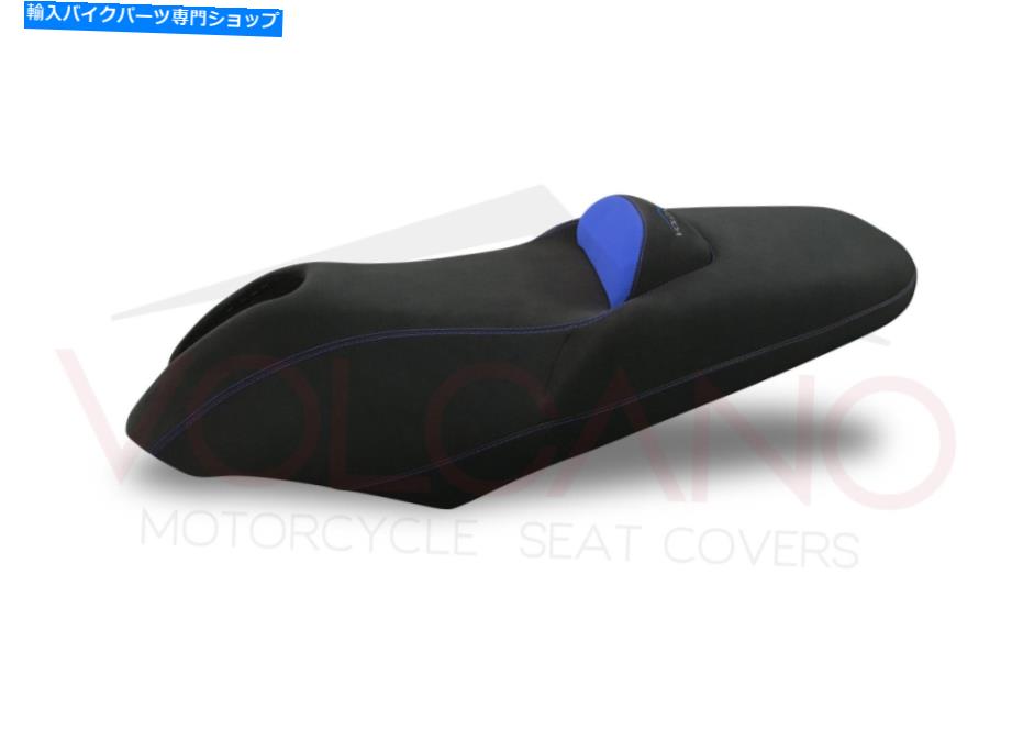 シート Fit Yamaha T-Max 2001-2007火山デザインシートカバーダークブルーY039D60 Fit Yamaha T-Max 2001-2007 Volcano Design Seat Cover Dark Blue Y039D60【並行輸入品】
