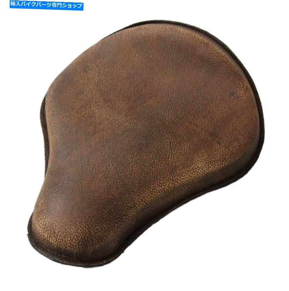 シート 春ソロシートチョッパーボバーハーリースポーツスターホンダ12x13 "ブラウンディスレザー Spring Solo Seat Chopper Bobber Harley Sportster Honda 12x13" Brown Dis Leather【並行輸入品】｜Us Custom Parts Shop USDM
