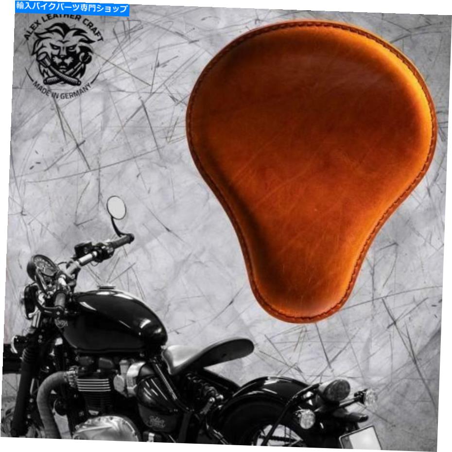 シート 2016年以来の勝利Bonneville Bobber Solo Seat "Standard" Buffalo Cognac Triumph Bonneville Bobber since 2016 solo seat "Standard" Buffalo Cognac【並行輸入品】|Us Custom Parts Shop USDM