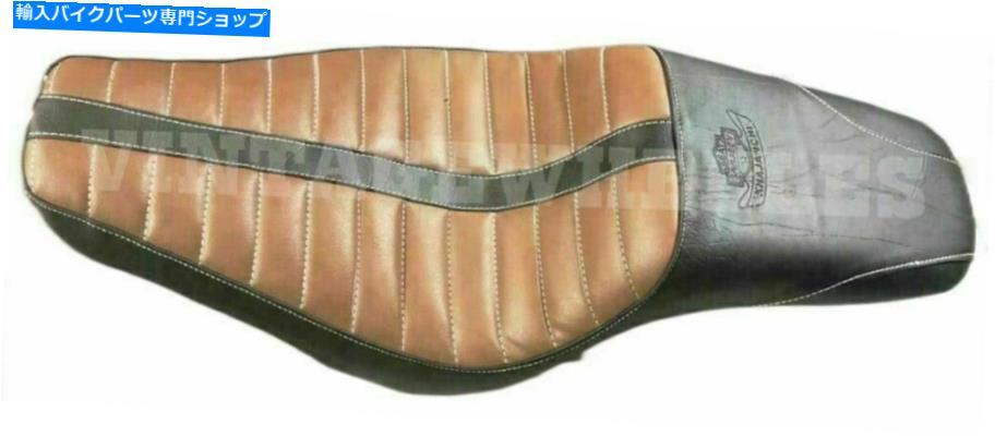 シート ロイヤルエンフィールドコンチネンタルGTデュアルトーンツーリングライダー＆旅客席 Fit For Royal Enfield Continental GT Dual Tone Touring Rider & Passenger Seat【並行輸入品】