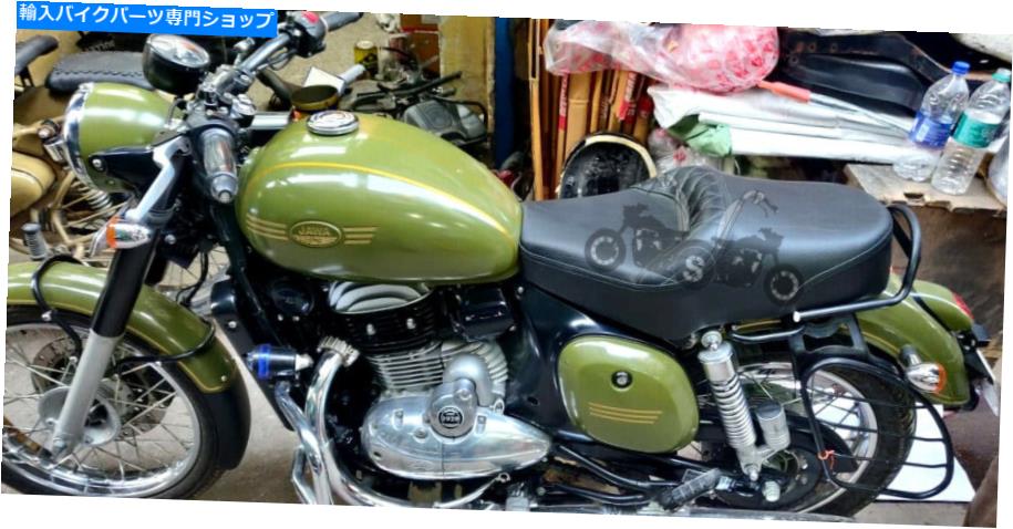 シート Jawa ClassicとJawa 42のための排他的なカスタマイズされたComfy Cruiserシートブラック138 Exclusive Customized Comfy Cruiser Seat Black 138 for Jawa Classic and Jawa 42【並行輸入品】｜Us Custom Parts Shop USDM